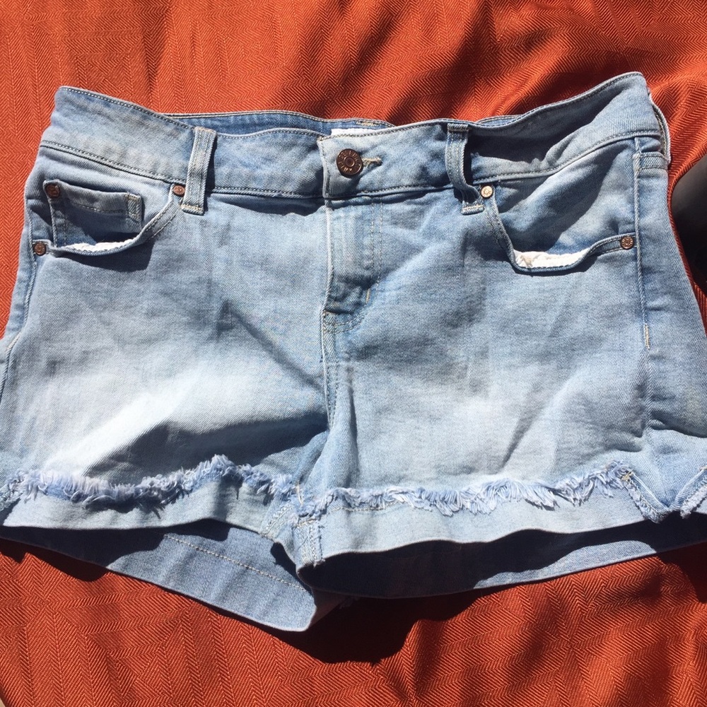 Celebrity Pink Jean Shorts
